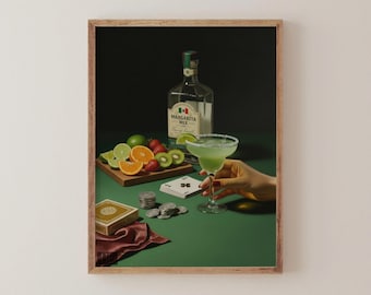 Impresión artística del bar Margherita & Gamble (descarga digital)