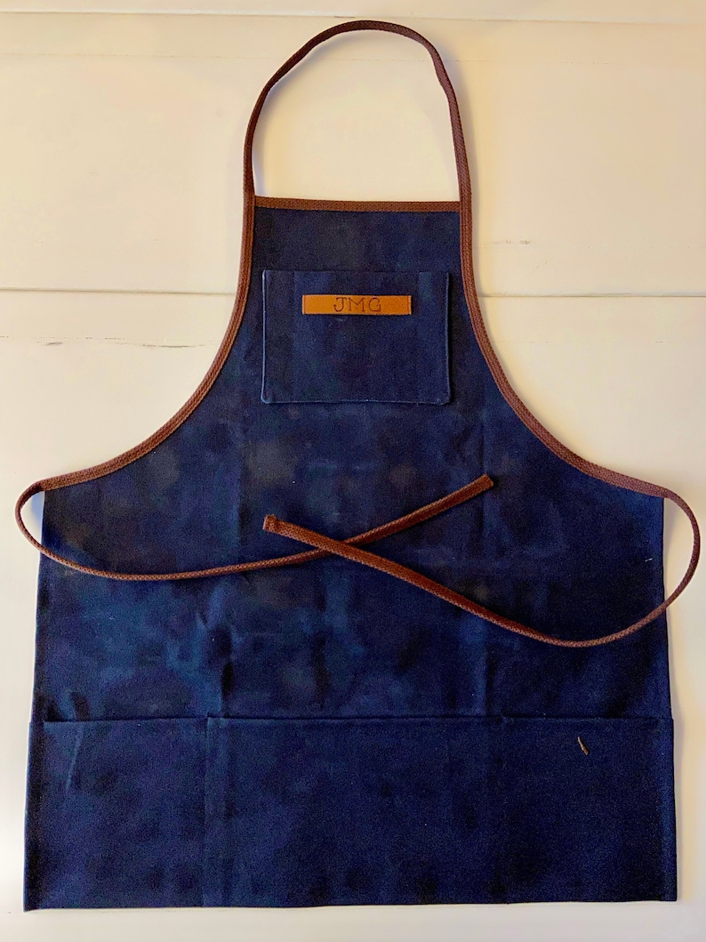 DIY Waxed Canvas Apron Pattern – Woodworking Shop Apron (PDF) image 3