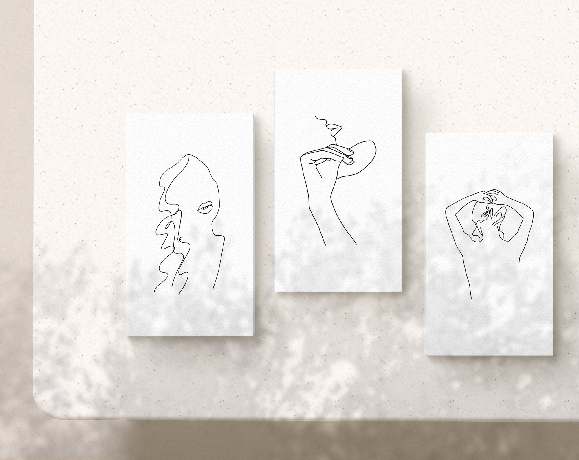 Line Art Face SVG, Hand Drawn Line Svg, One Line Drawing Commercial