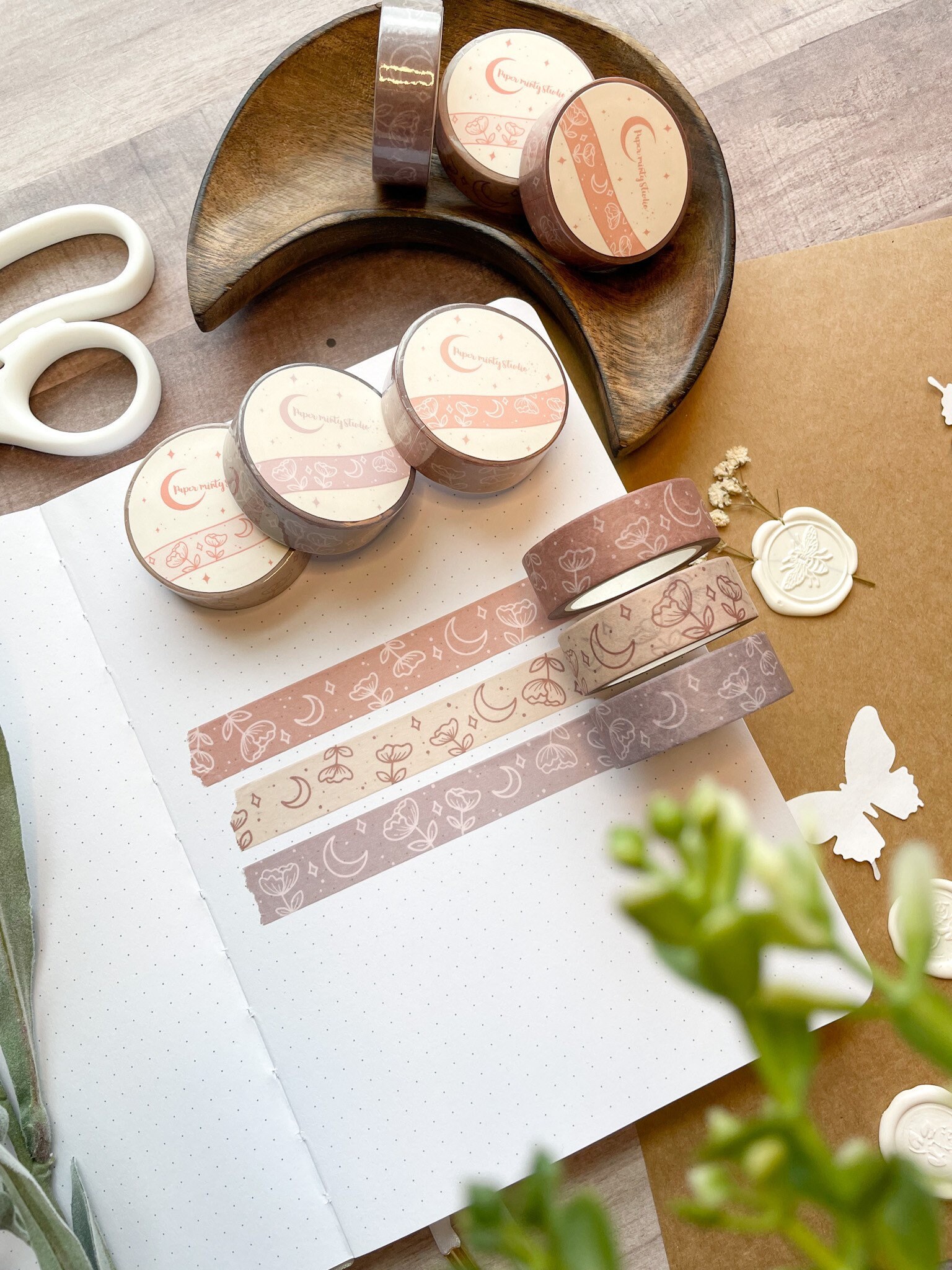 PaperMinty Bundle Washi Tape, Bujo Washi Tape, Planner Washi Tape, Bu…