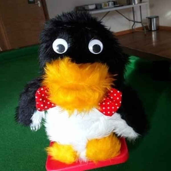 Handmade Hand-Stitched Mr. Flibble Puppet Replica - Full Size or Mini Size - Red Dwarf, Rimmer, Quarantine, Very Cross