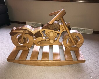 dirt bike rocking horse