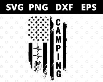 Free Free 64 Free Camping Heartbeat Svg SVG PNG EPS DXF File