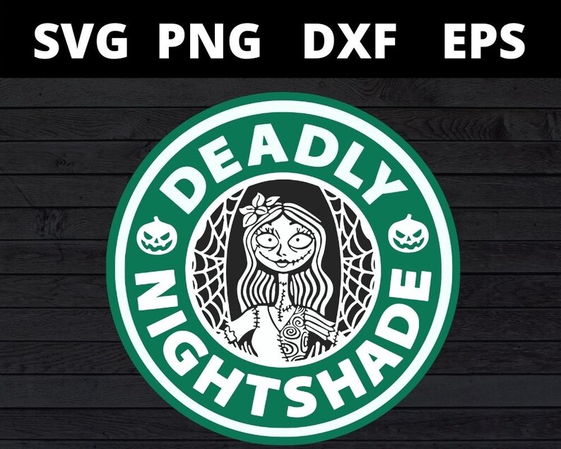 Sally Deadly Nightshade Halloween Svg Files for Cricut - Etsy