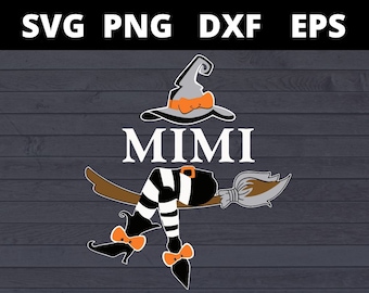 Mimi Witch Halloween svg files for cricut, mimi halloween svg png