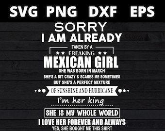 SVG "Tomada por una chica mexicana": Diseño de cumpleaños de marzo (Archivos digitales)