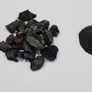 Pixie Magnetic Lodestones, Mineral Specimen Approximately 15 Beautiful Lodestone Rare collection W Sand / Food