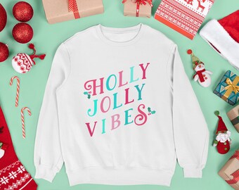 jolly holly christmas jumper