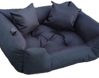 dog bed, dog pillow, dog sleeping place, dog basket, dog sofa, dog basket, color black, M / L / XL