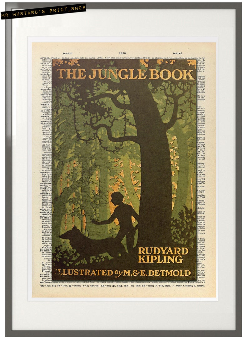 rudyard kipling the jungle book first edition cover