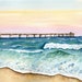 see more listings in the Beach Watercolor Prints section