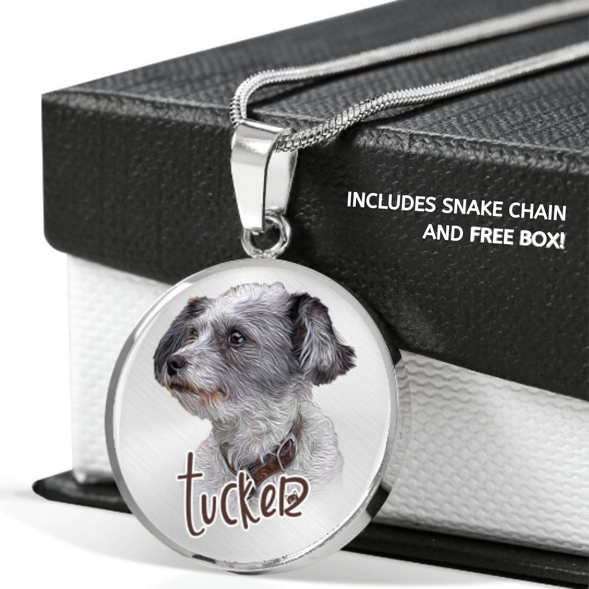 Personalized Pet Jewelry Pet Photo Necklace Dog Mom Jewelry Etsy