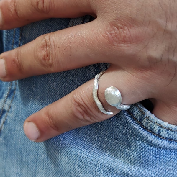 Sperm Ring, Unique Men Jewellery, men jewelry, erotic ring