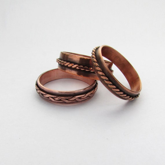 Buy Morir Simple and Sober Pure Copper Health Benificial Adjustable Free  Size Finger Ring Challa Tamba Ring Copper Ring for Unisex Online In India  At Discounted Prices