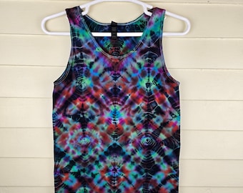 Tie Dye Tank Top Small Handmade