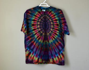 Hand-dyed Tee, Authentic Tie Dye, Unisex Size 2xl