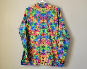 Hand-dyed Kaleidoscope Shirt, Authentic Tie Dye, Unisex Size 3x