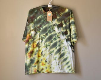 Tie Dye Shirt 4XL Handmade Ice Dye