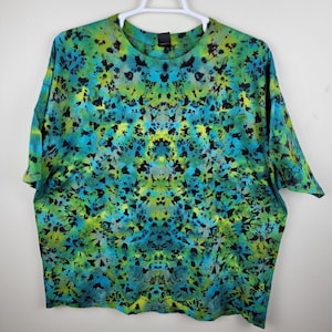 3XL Tie Dye Shirt Handmade Kenney Style Reverse Dye