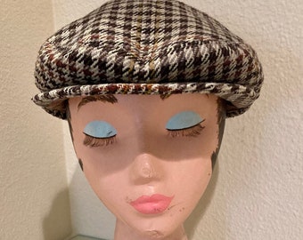 Antique 20s Newsie wool cap