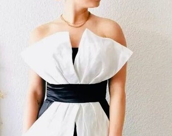 Beautiful Vintage 80s glam formal dress