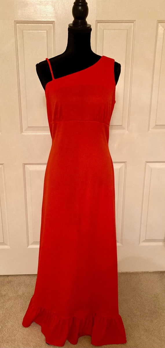 Gorgeous vintage 70s maxi dress