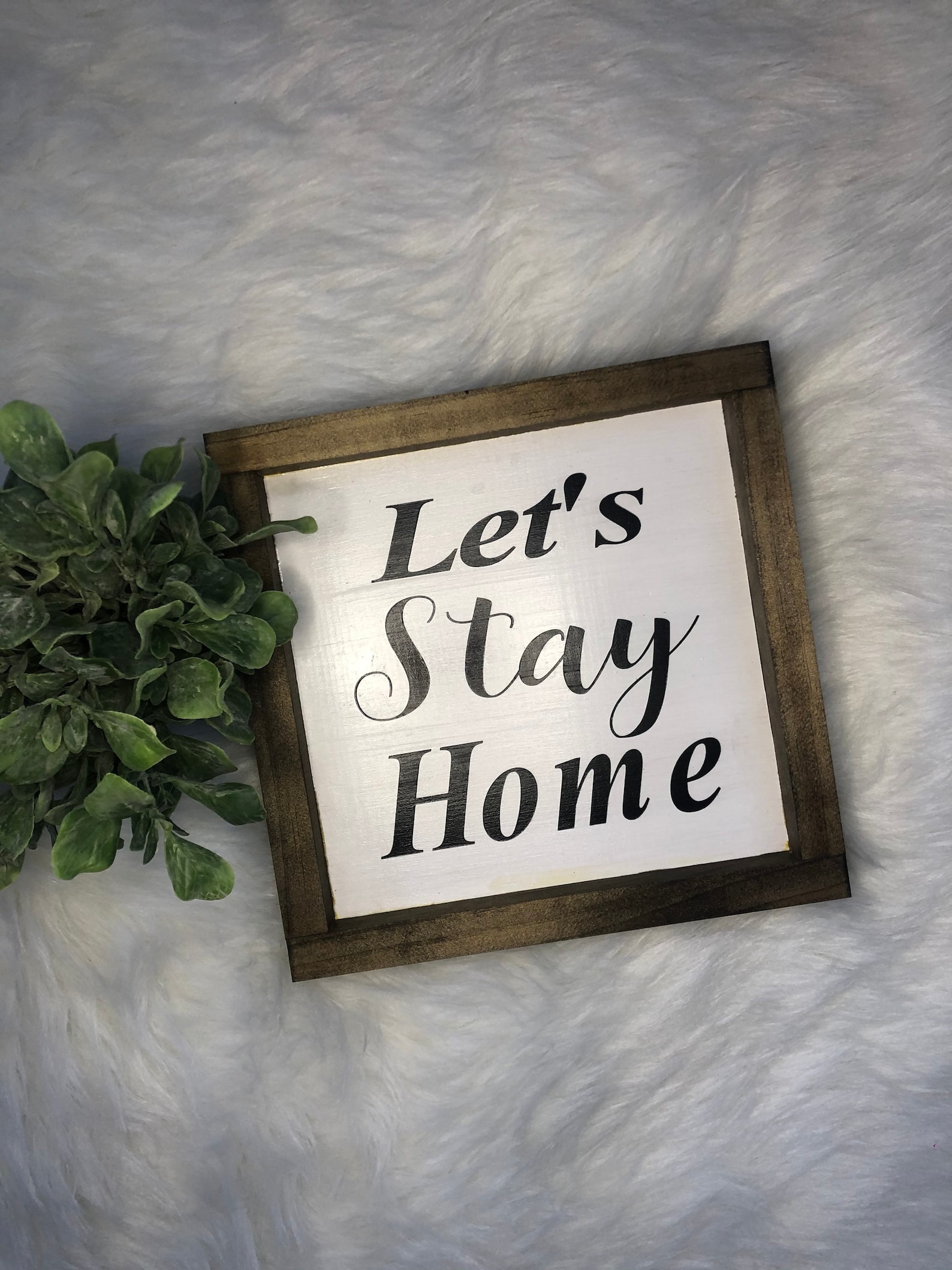 8x8 Custom Wood Sign Small Wood Home Decor Etsy