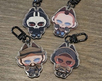 Military Men Cat Boy Keychains (2.0)