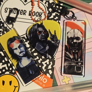 Cyberpunk Acryl Schlüsselanhänger