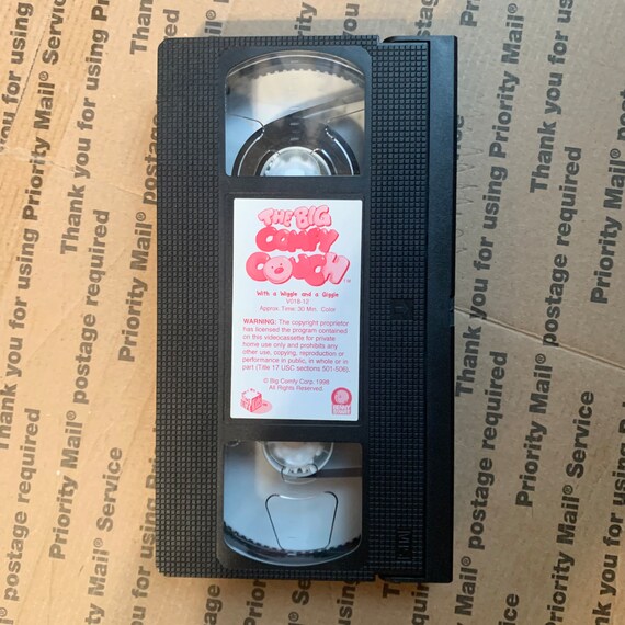 Vintage 1998 Big Comfy Couch VHS Singalong Video With A Etsy