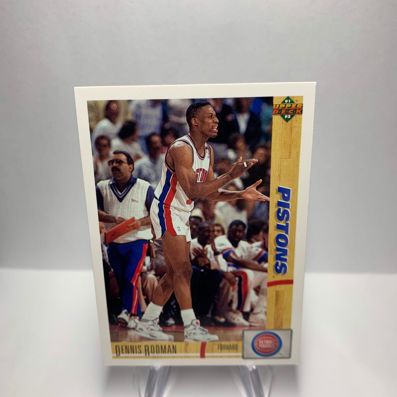 Dennis Rodman Upper Deck Card