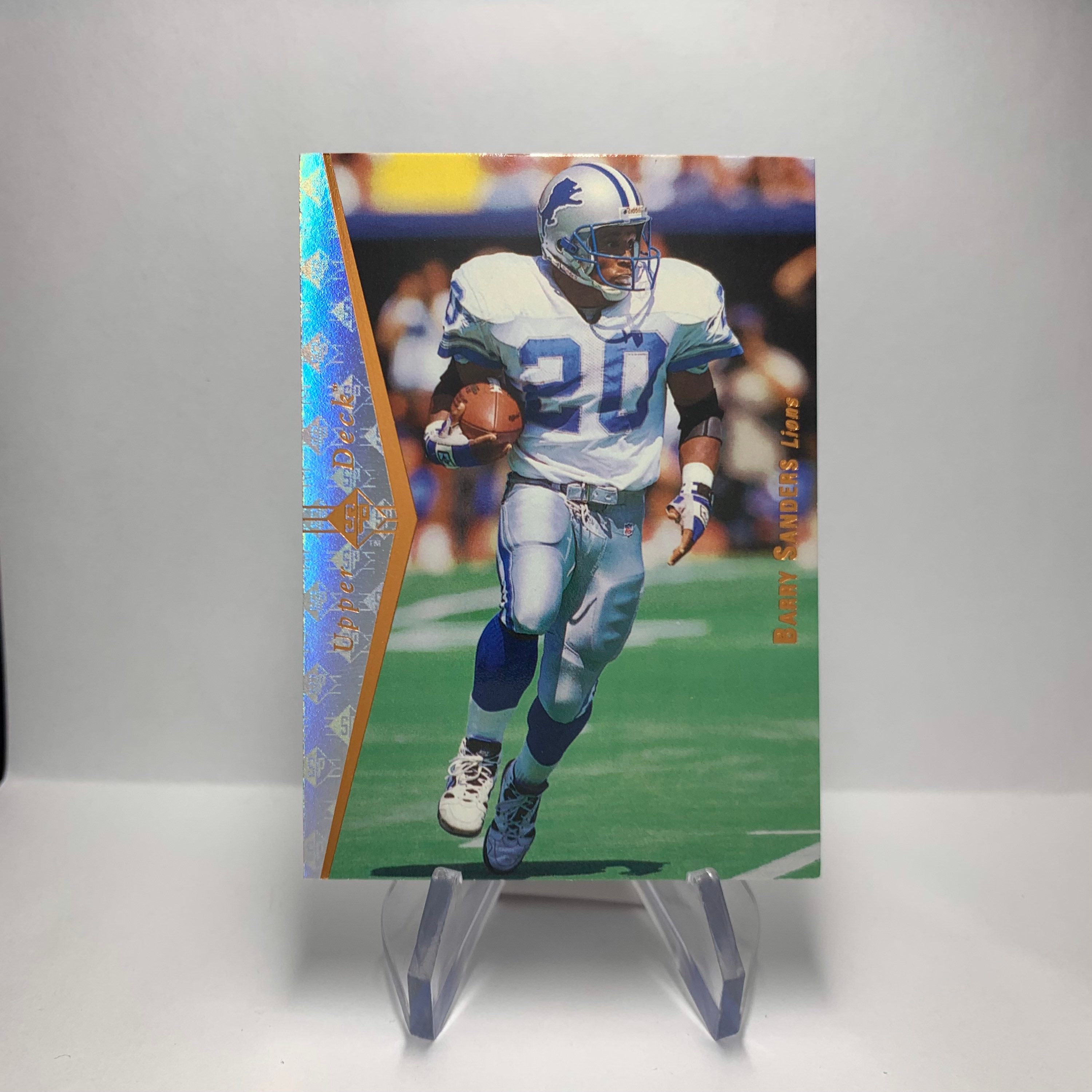 NFL Karte Oberdeck SP 50 1995 Barry Sanders Detroit Lions | Etsy