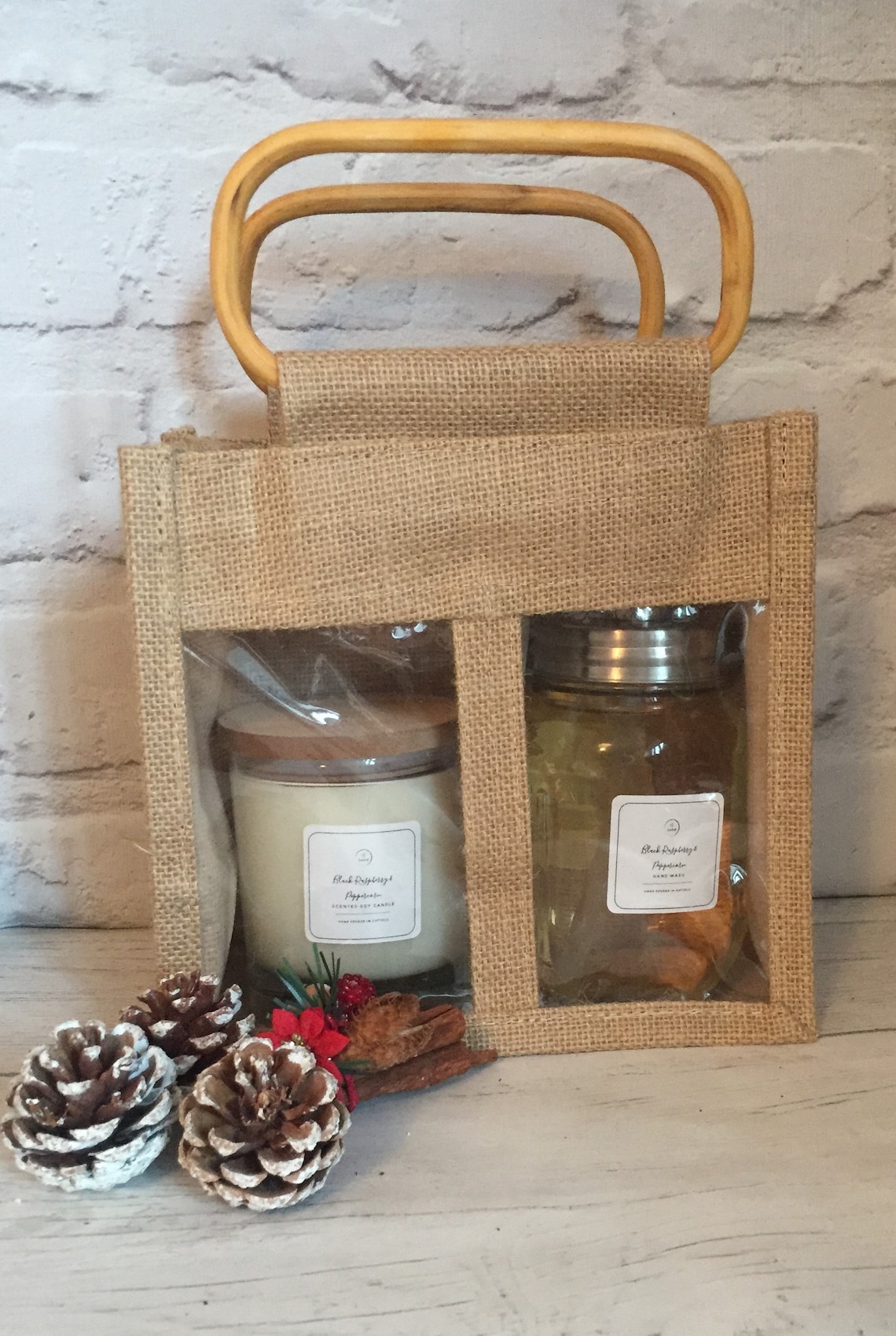 Soap and Candle Gift Set Black Raspberry & Peppercorn Etsy