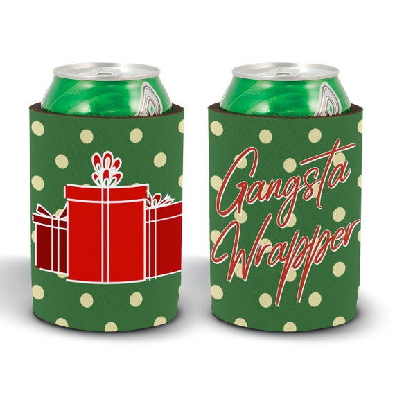 Best Selling funny Stocking Stuffer! Holiday Can Cooler Sleeves