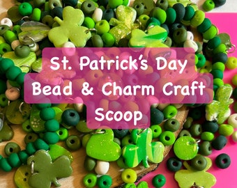 St. Patrick’s Day Resin mixed polymer clay charm mystery suprise scoop soup cute phone charm kawaii keychain charms