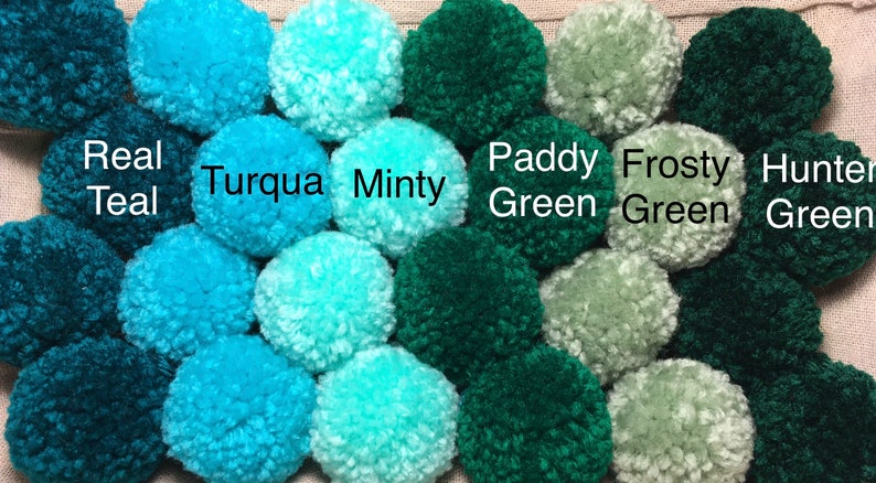 Pom Poms 4 inch Jumbo 45 colors 1 each solid color Pom pom pompoms Cosplay large pompom 10 cm red heart super saver yarn balls extra large