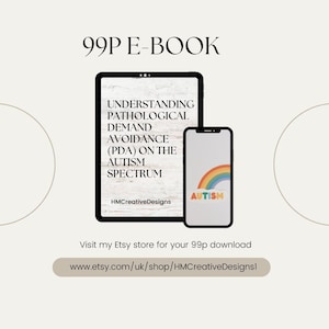 Comprender la evitación patológica de la demanda (PDA) en el espectro autista / Descarga digital / Apoyo para el autismo / PDA / - 99p + IVA