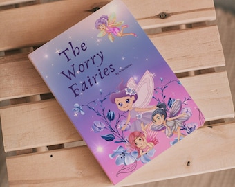 The Worry Fairies | Worry Book | Fears | Anxious  Child | Anxiety | Blank Notepad | ADHD Autism | 31 Pages Digital Printable PDF Download