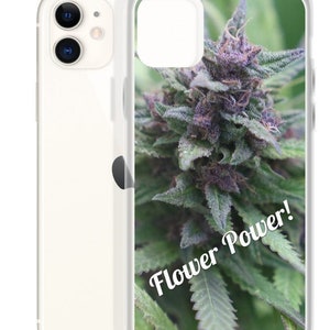 iPhone Case - Flower Power Marijuana Design