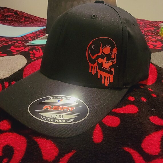 Personalized Skull Starter/baseball Cap - Etsy display picture 1