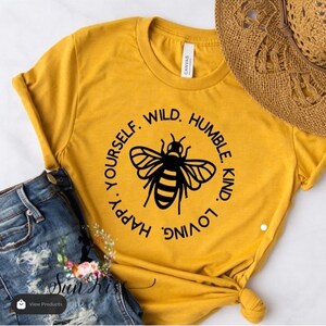 Be Kind Tee | Be Happy Shirts | Casual Tee | Fun Shirt | Be Yourself Shirt | Soft Graphic Tee |  Love Shirts