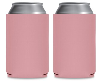 200 Blank Premium Beverage Insulators/Can Coolers-Hot Pink 
