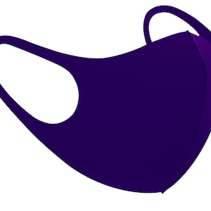 THIN Face Mask Packs Polyester 1-Layer Red Face Mask Reusable Washable Breathable Face Mask Blank Face Masks for Heat Transfer