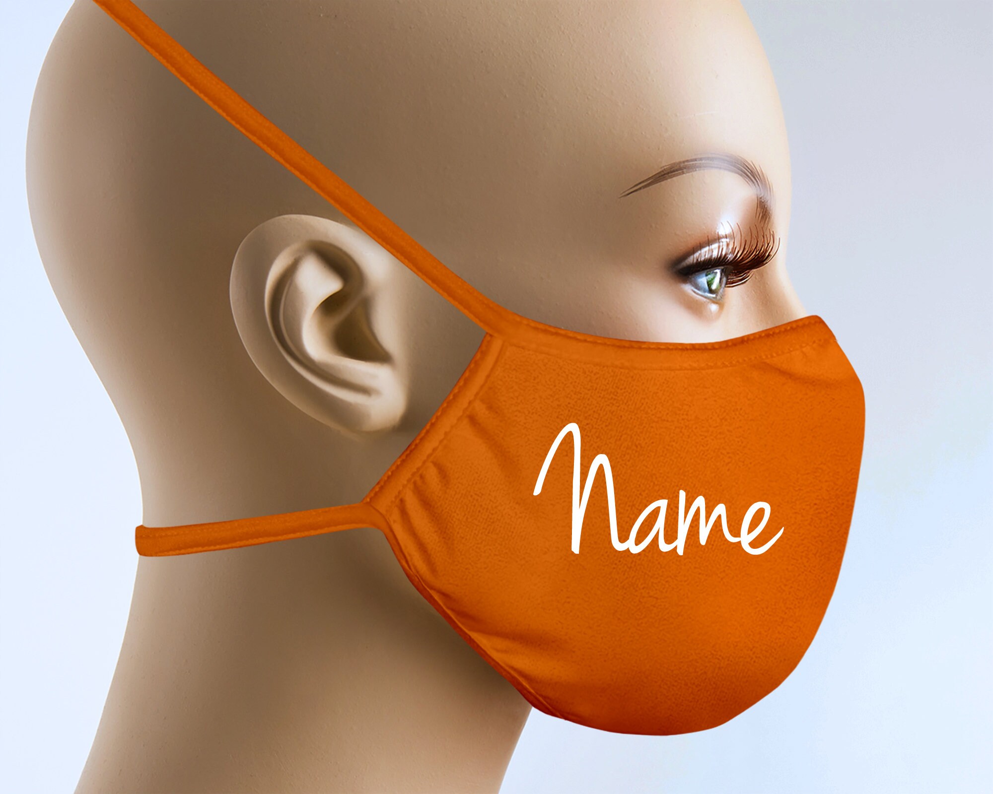 Face Masks Around Head Personalized Face Masks With Filter Etsy