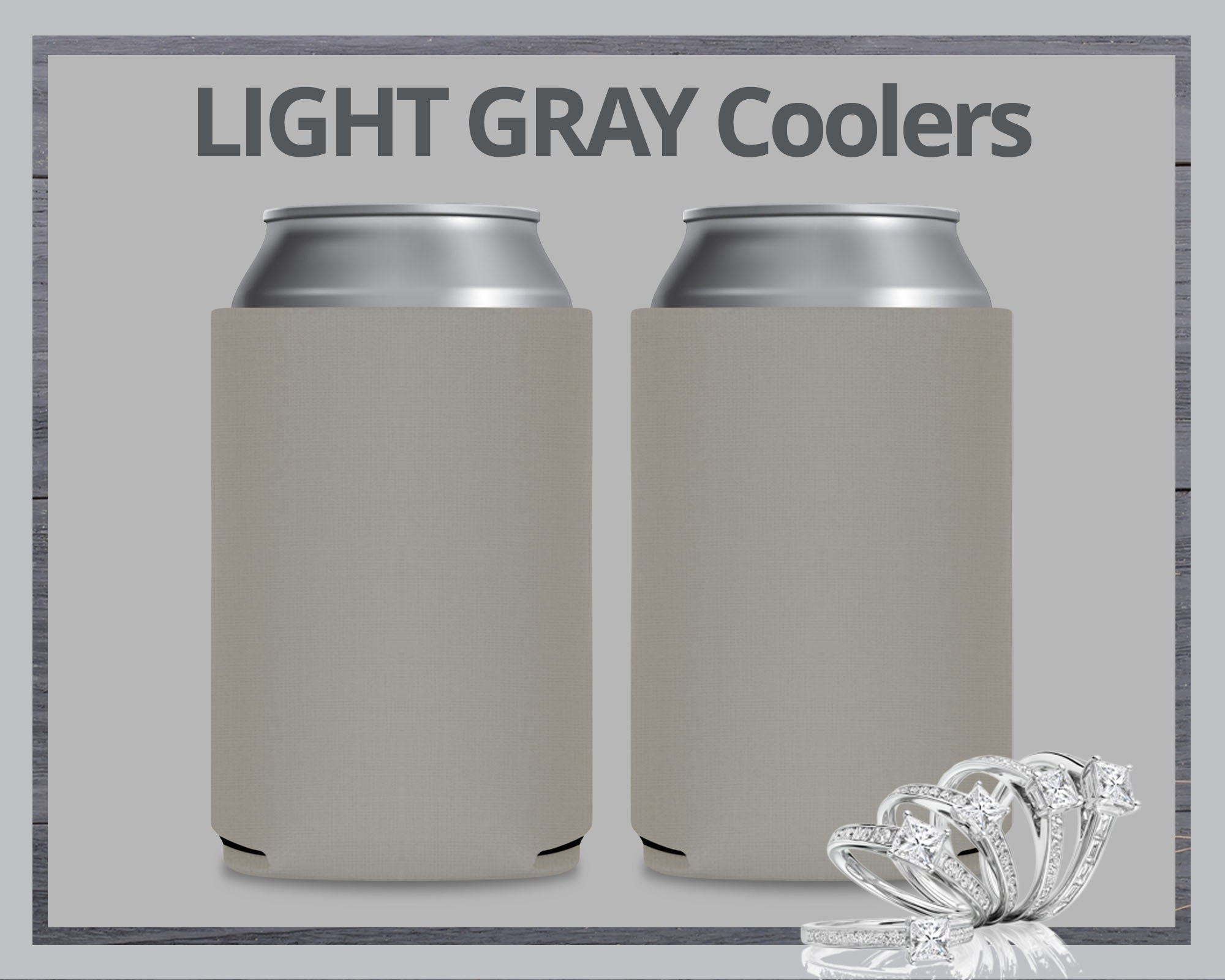 12oz Can Cooler, Color: Gray - JCPenney