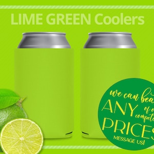 Blank Foam Can Coolers, DIY Beer Holders for Sublimation