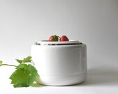 Stelton Ice Bucket. Barware by Erik Magnussen. Danish Design. Cylinda line. Eames Era Scandinavian Modernist