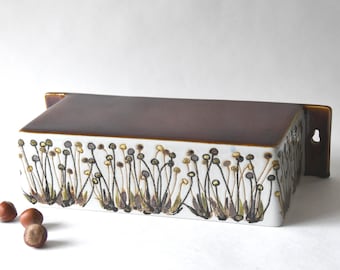 Royal Copenhagen. Portarrollos de papel. BACA Tenera de Ellen Malmer. Hogar danés moderno. Diseño - Coleccionable