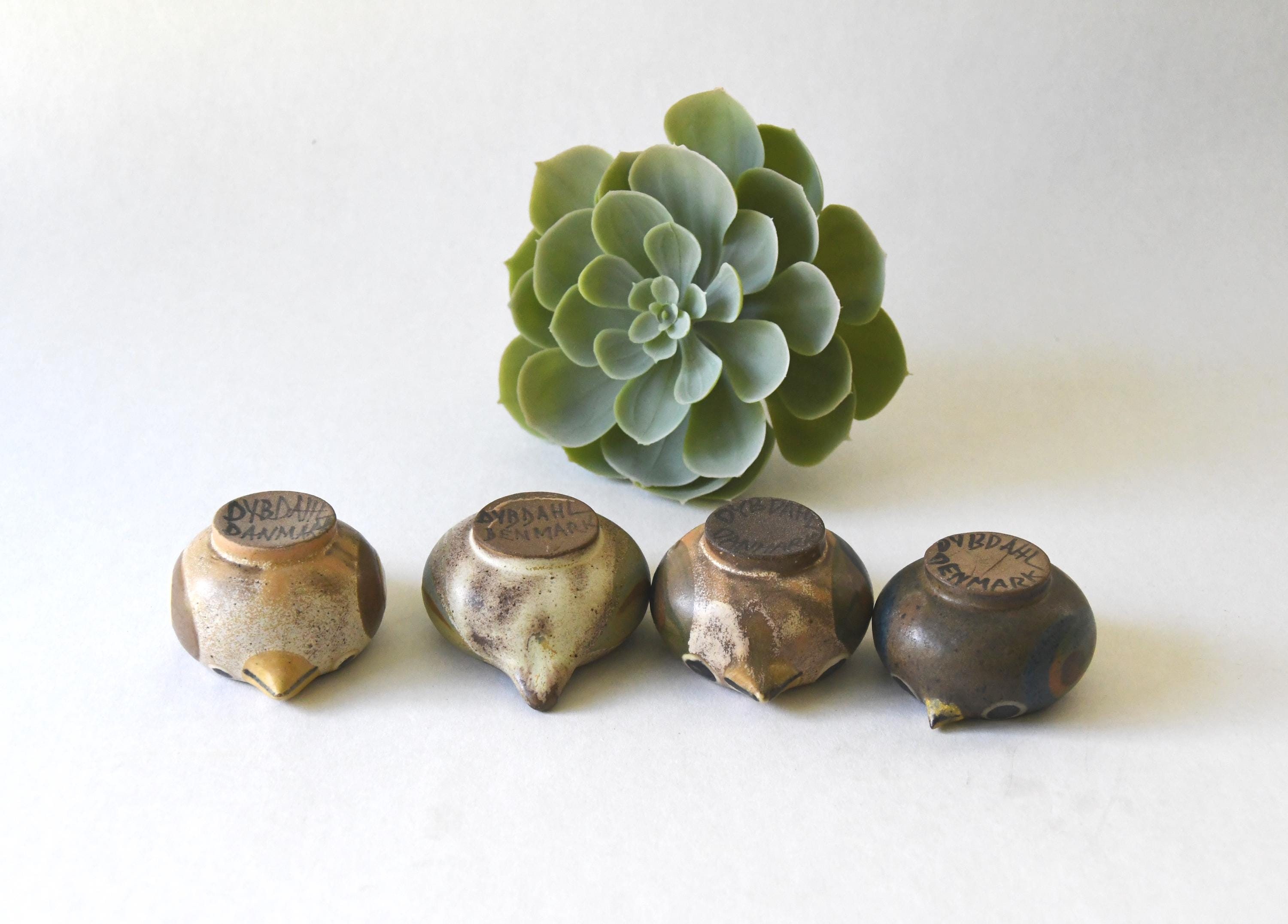 Dybdahl Denmark Birds. Miniature Bowl/ Egg Cup / Salt Cellar