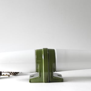 Sigvard Bernadotte for IFÖ. Bathroom Lamp Beautiful Green. Scandinavian mid century modern lighting